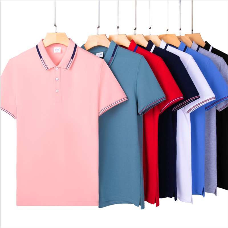 锦丹 南|海夏装polo衫定制 支持打版免费打样 定做工衣 车间工程服