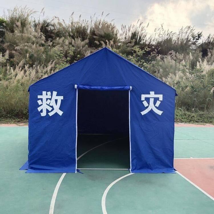 户外救援冬季保暖棉帐篷12平米救灾帐篷民政应急救援帐篷