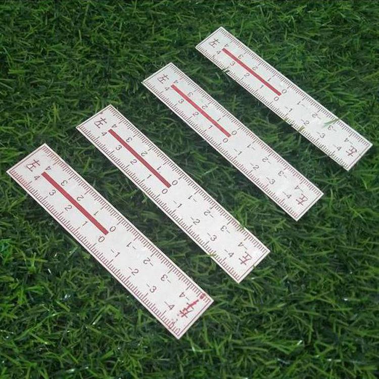 铁路器材铝合金位移左右观测标尺铁路钢轨位移观测尺