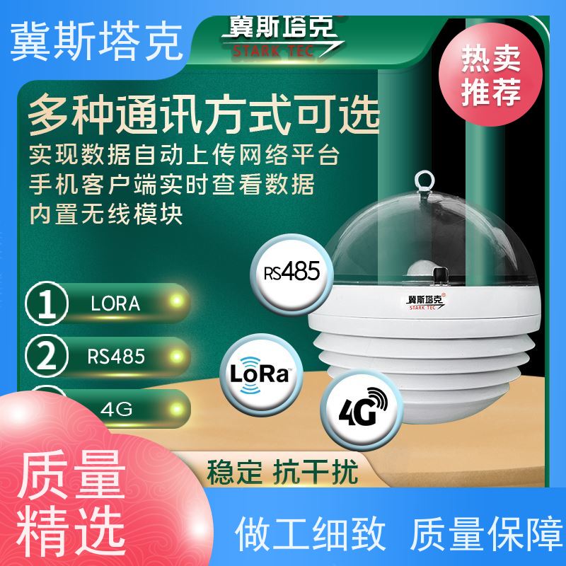 斯塔克 四象素光照温度二氧化碳湿度 监测终端机 小Q精灵
