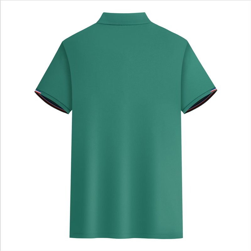 支持打版免费打样 广|州夏装polo衫 工作服定制 锦丹