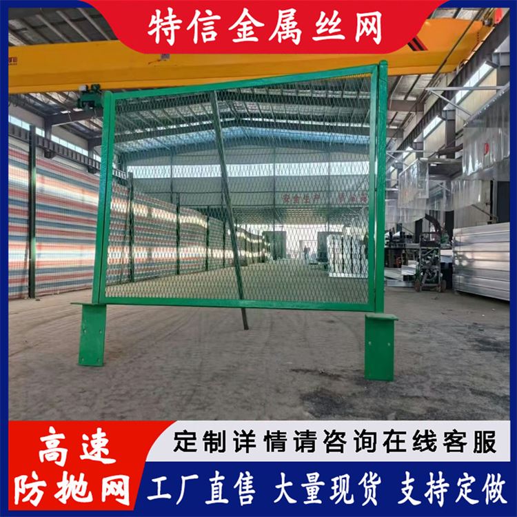特信 公路防抛落物网 桥梁护栏网 铁路隔离栅 孔型齐全 厂家直供