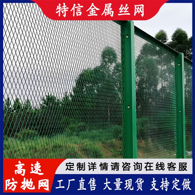 特信金属 桥梁护栏网 高速路铁丝网围栏 钢网护栏 厂家直供 经久耐用