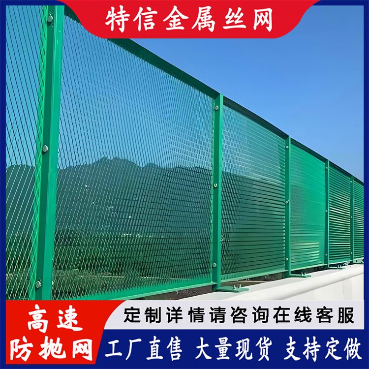 特信金属 人行天桥栏杆护网 铁路桥梁护栏网 天桥防护栏 可开票