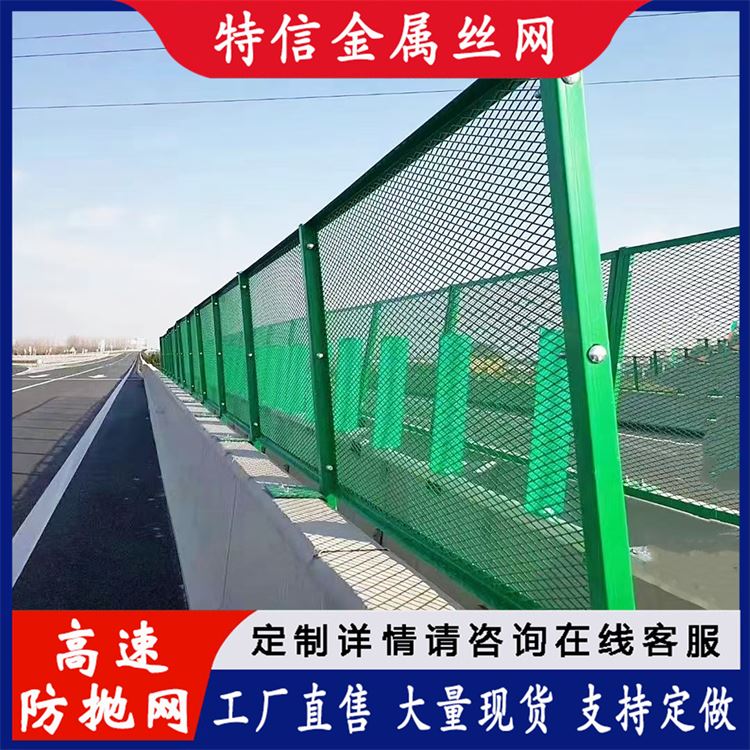 特信 桥梁金属护栏 公路防护围栏网 钢丝护栏网 孔型齐全 质量优良 浸塑