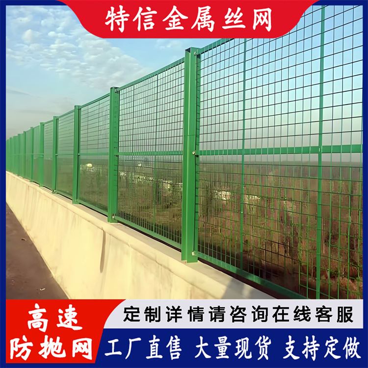 特信 高速 铁路护栏网 防落物网 源头厂家 规格齐全 钢网护栏