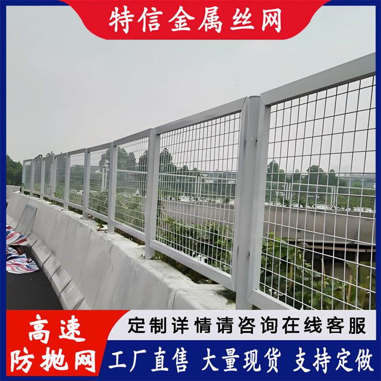 特信 防护防抛网 铁路防护网围栏 高速公路围栏网厂家 厂家直供