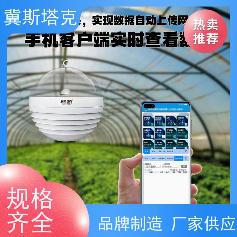 STK-Q 智慧大棚 温室环境检测仪 可拓展放风机卷帘机控制
