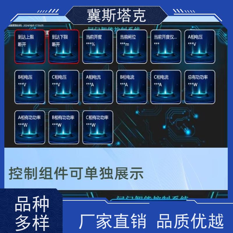 冀斯塔克STK-S19 智慧水利 闸门远程控制系统 一体化数据采集管理