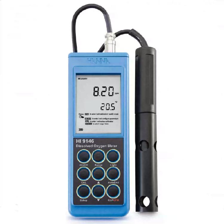HANNA哈纳 HI9146 便携式溶解氧DO-饱和溶氧测定仪溶氧仪