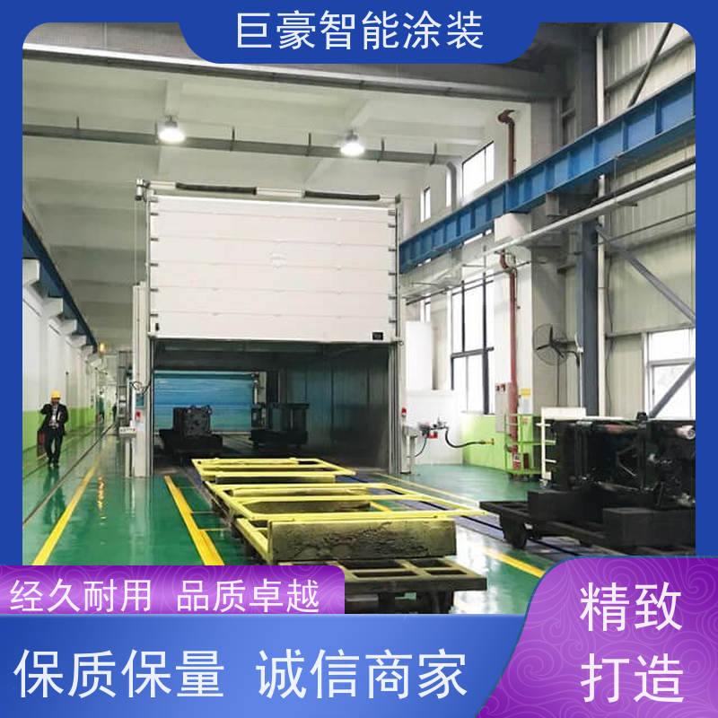 巨豪智能涂装 在线往复喷涂 塑胶喷漆 膜厚均匀 省时省力