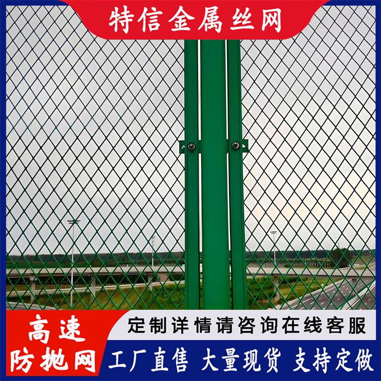 特信 跨公路桥防抛网 桥梁防抛护栏网 公路隔离栅 可按需定制 可开票