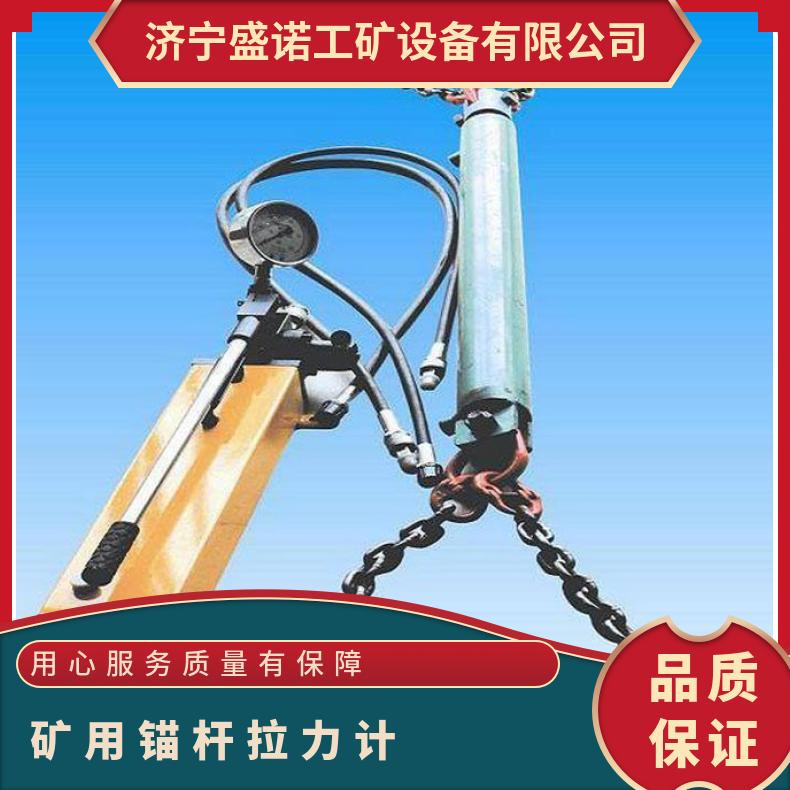 矿用锚索拉拔仪锚杆拉力计10T煤矿支护检测可配用手动泵电动泵气