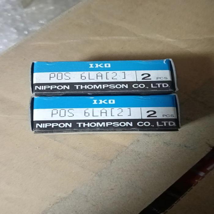 杆端关节轴承POS12LA 铜合金IKO嵌入式附外牙螺纹POS6A-16LA