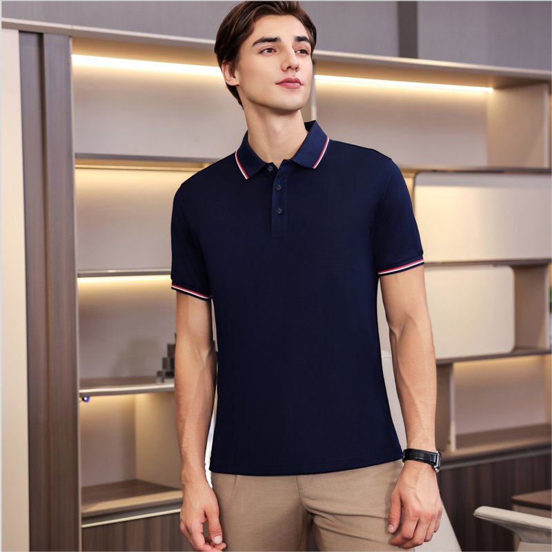 锦丹制服 南|海夏装polo衫定制 免费打样资质齐全 促销服 徒步服