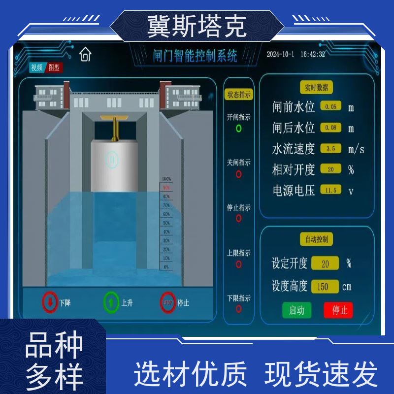 冀斯塔克STK-S19 智慧水利 灌区信息化管理系统 明渠流量监测