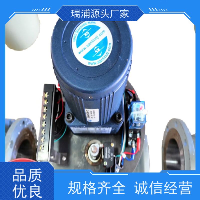 瑞浦电动球阀DQF150 智能不锈钢材质耐腐蚀耐高温