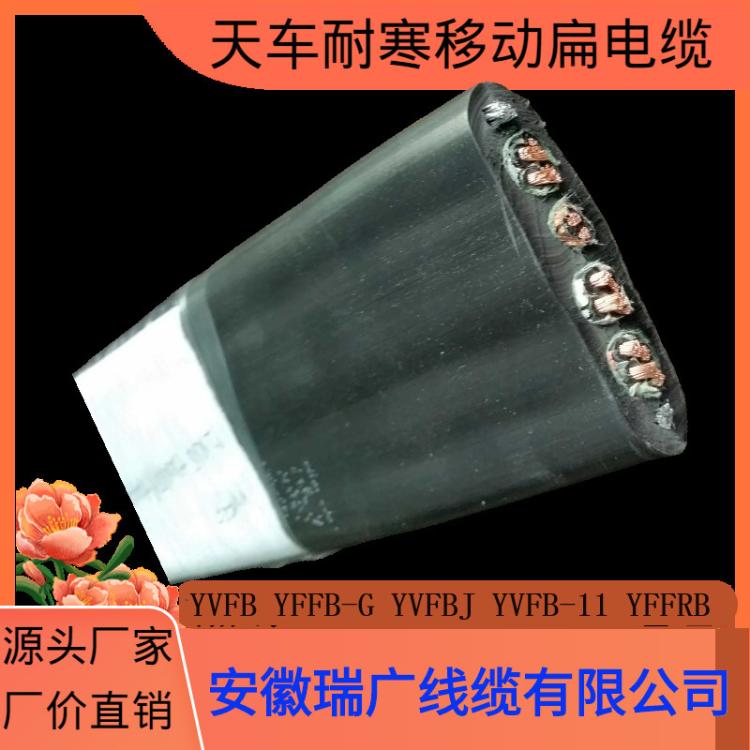 YVFBGR、YFFBGR加强型扁平柔性电缆YVFBGP、YFFBGP、YVFBRPG 4*4