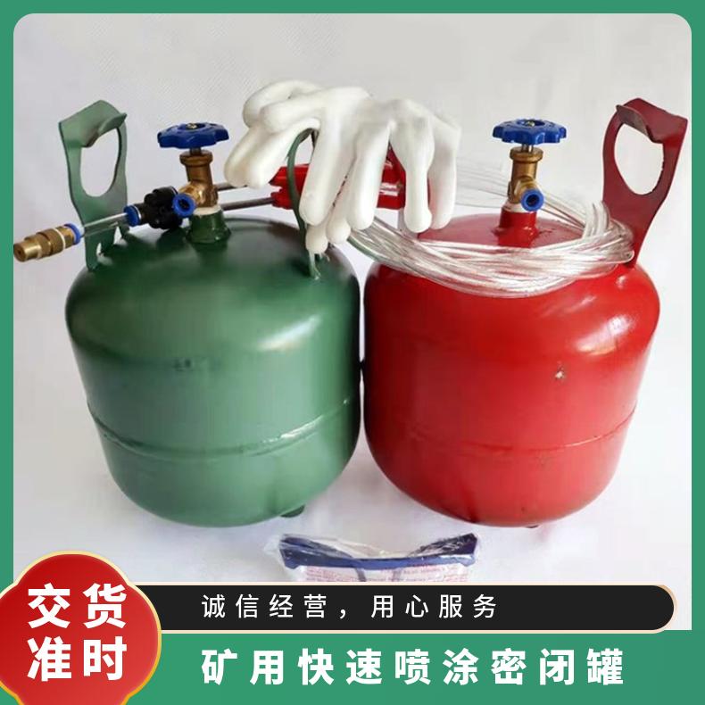 煤矿用RG-18便携式 快速密闭喷涂罐 规格齐全 可定做