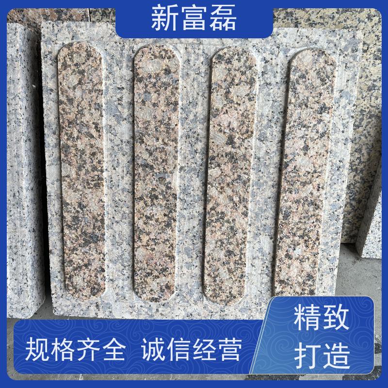 新富磊 黄锈石 光面荔枝面火烧面工程板 黄色石材 厂家直供