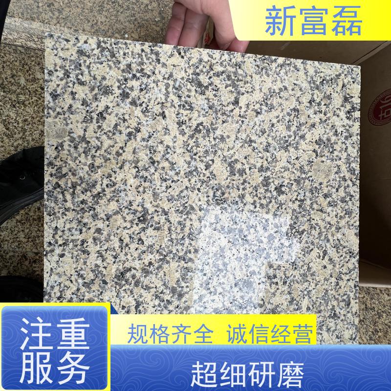 赣 州 菊花黄 光面荔枝面火烧面工程板 黄色石材 厂家直供