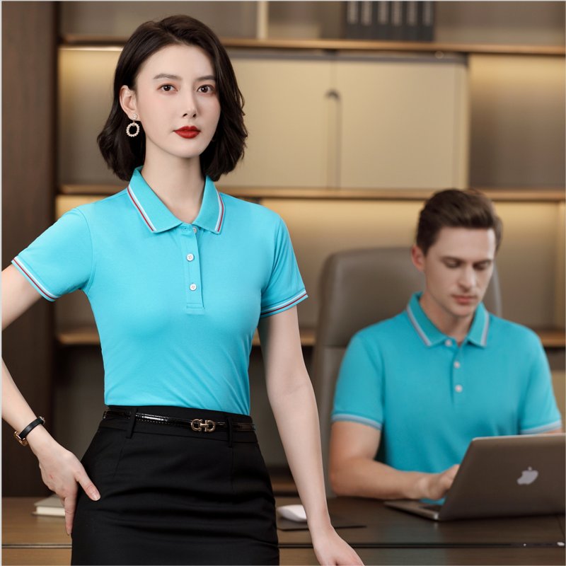 团体服企业文化衫 支持打版免费打样 高明翻领polo衫 锦丹