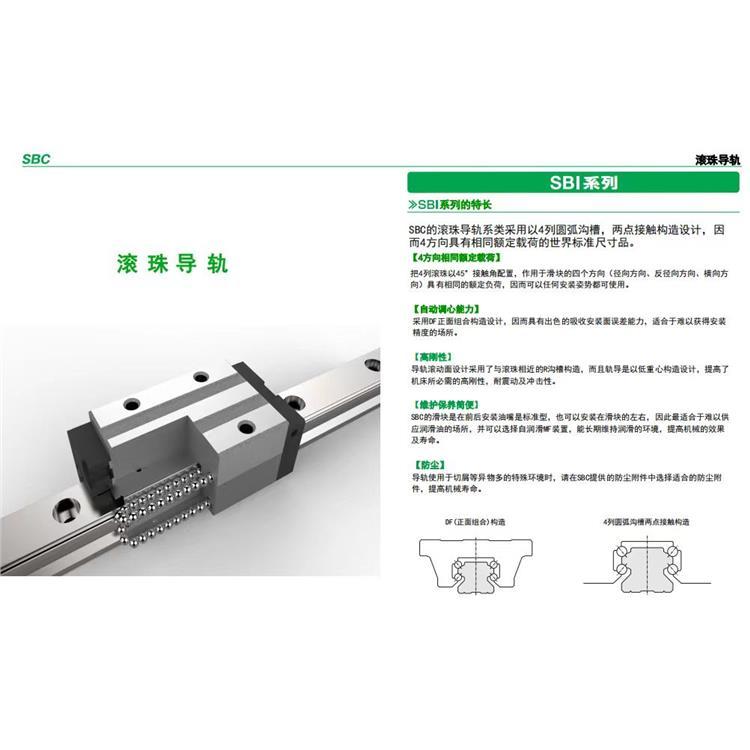 SBC直线导轨 滑块 韩国SBI35FK SBI25CL SBI15F部分现货 高精密 低噪音