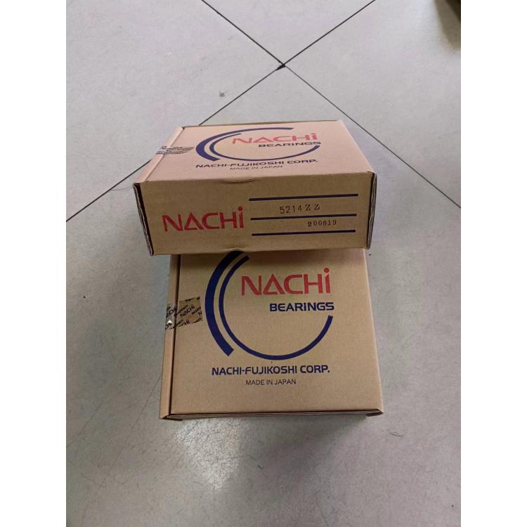 日本NACHI轴承5207ZZ铁封 双列角接触球 双面胶封 5208-2NS