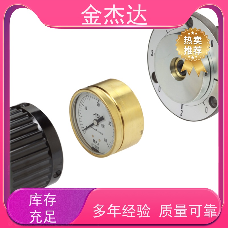 压力表 OPG-AT-R1/4-60x40MPa充油耐震 附彩色卡环 易于辩识