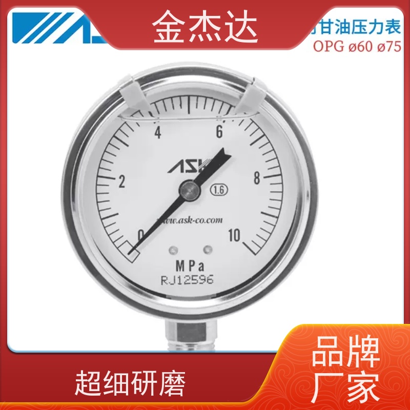 压力表 OPG-AT-R1/4-60x0.6MPa-CR 附彩色卡环 易于辩识