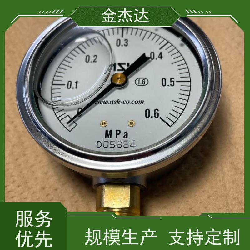 OPG-AT-R1/4-60x40MPa-CR进口压力表 附彩色卡环