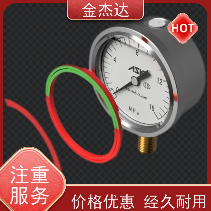 ASK精密压力计 OPG-AT-R1/4-60x0.6MPa-CR 不锈钢耐震 易于辩识