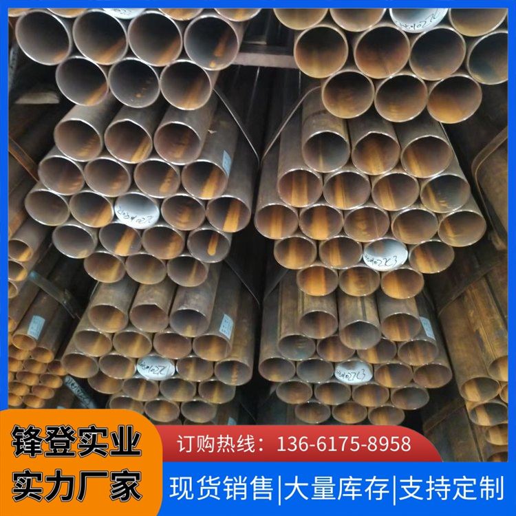 锋登实业 规格齐全 建筑用脚手架钢管 Q235B 防腐螺旋焊管