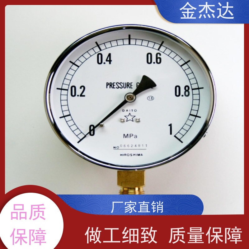 OPG-AT-G1/4不锈钢耐震压力表 60x2.5MPa易读