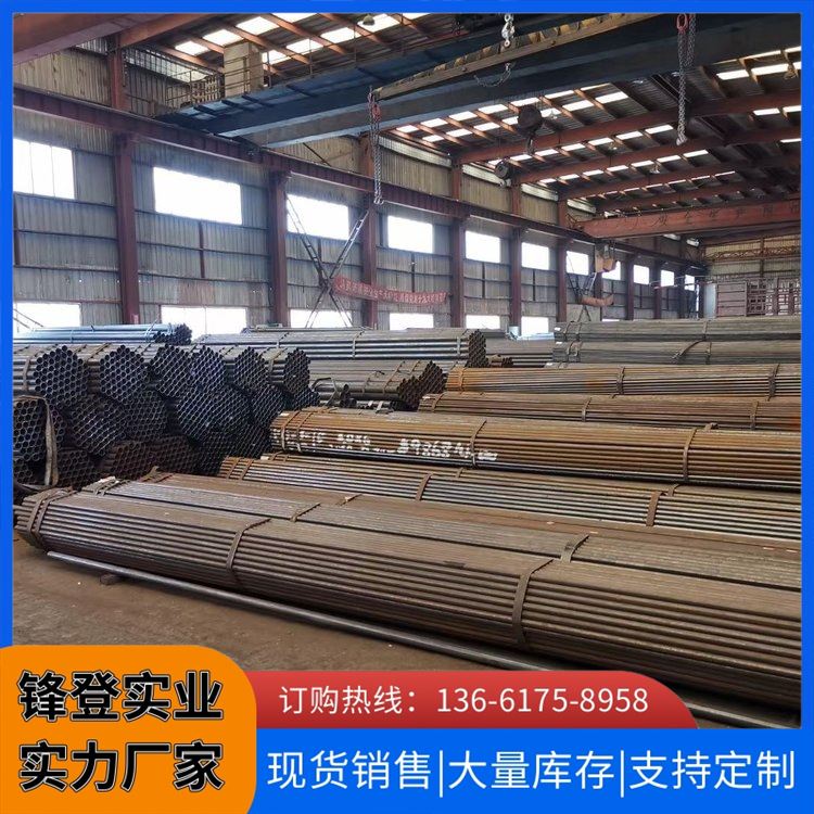 锋登实业 螺旋焊接钢管 小口径直缝焊 管圆管 厂家直供 Q235B