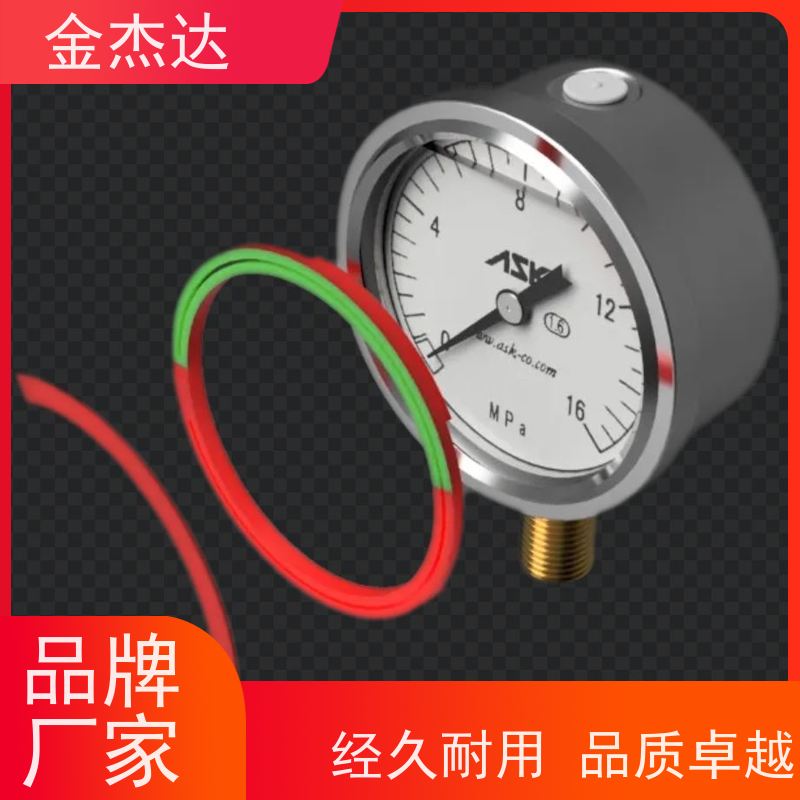 ASK充油式压力表 AK1/2*100*100MPa压铸机用 不锈钢耐震 易于辩识
