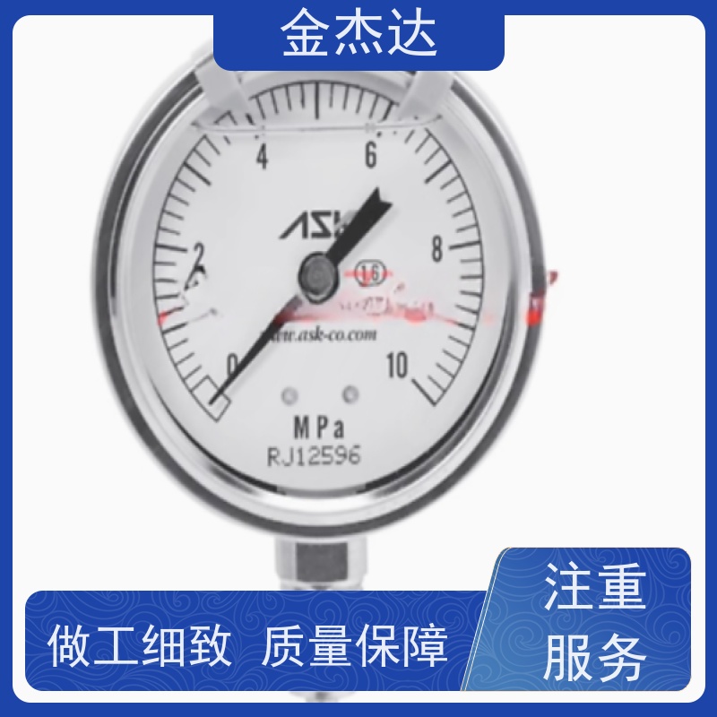 压力表 OPG-DT-R1/4-39x40M/Psi-S ASK 不锈钢耐震 易于辩识