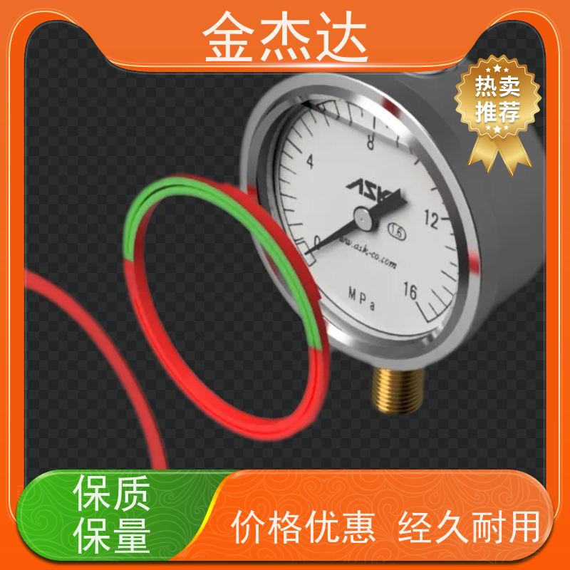 ASK甘油压力计 OPG-AT-R1/4-60x16MPa-CR压力表 不锈钢耐震 易于辩识