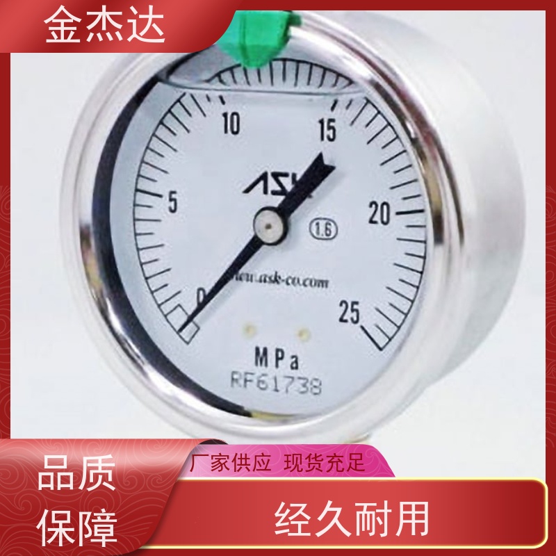 ASK品牌OPG-AT-R1/4不锈钢耐震压力表 60x16MPa