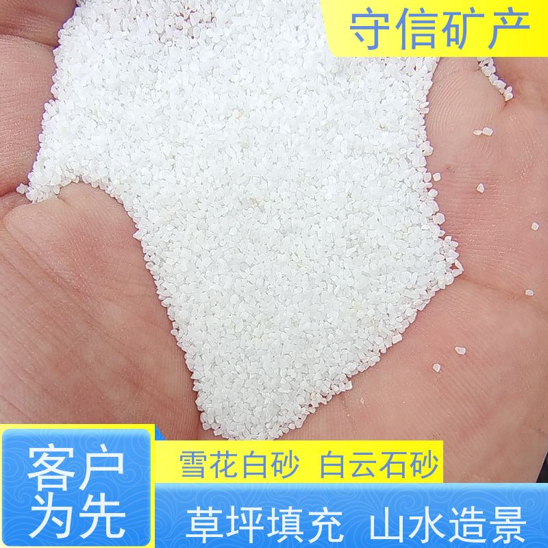 守信矿产 辽 宁白砂 真石漆内墙外墙专用 诚信经营
