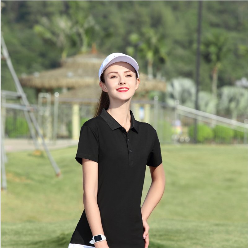 男女同款 源头厂家 团体服企业文化衫 禅|城翻领工作服 锦丹制服