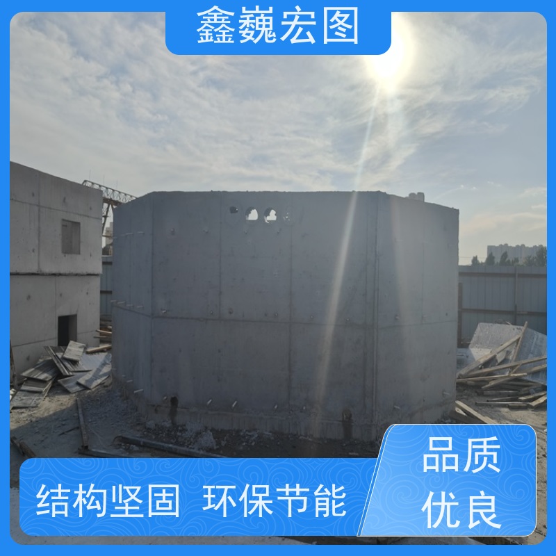 鑫巍宏图 预制手孔井 密封性好 坚固耐用 一次成型 分体组装结构 