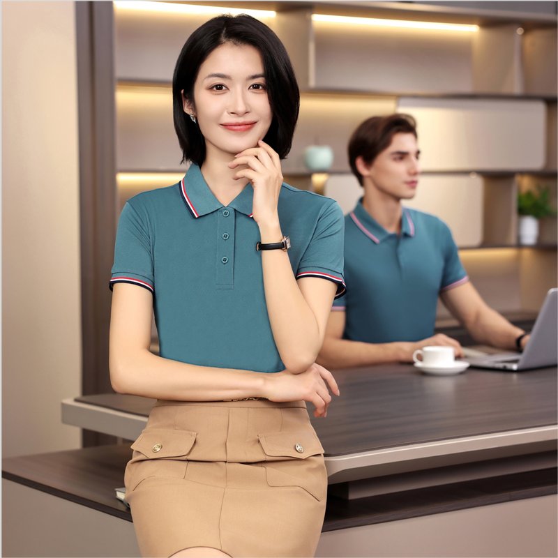 锦丹制服 佛|山夏季工衣 科技材料舒适耐穿 团体服企业文化衫