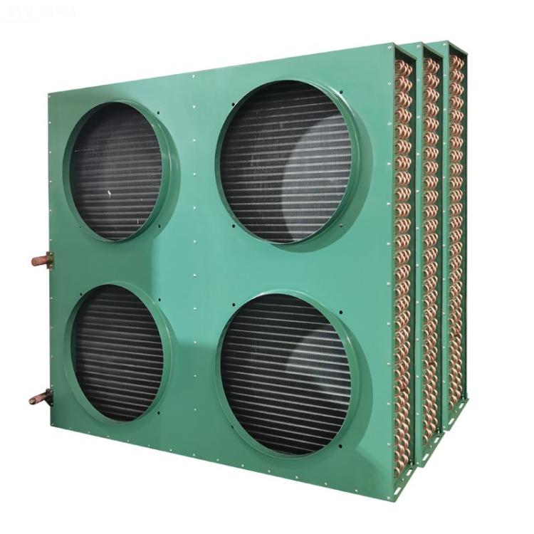 厂家风冷冷凝器现货FN冷库 翅片式大型冰柜散热器