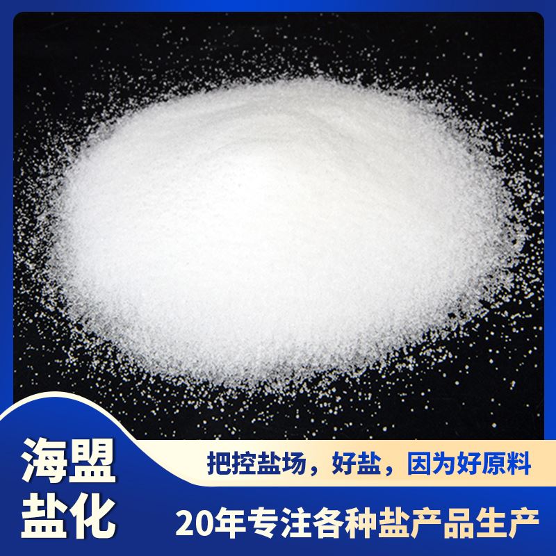 海盟 99%纯度 工业氯化钠精制 细盐 粗盐 污水处理 融雪