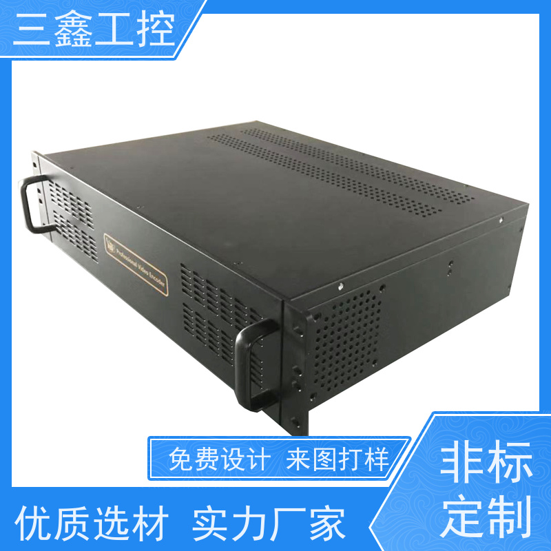 实体工厂1U工业铝机箱 不锈钢机柜 表面阳极氧化 烤漆 