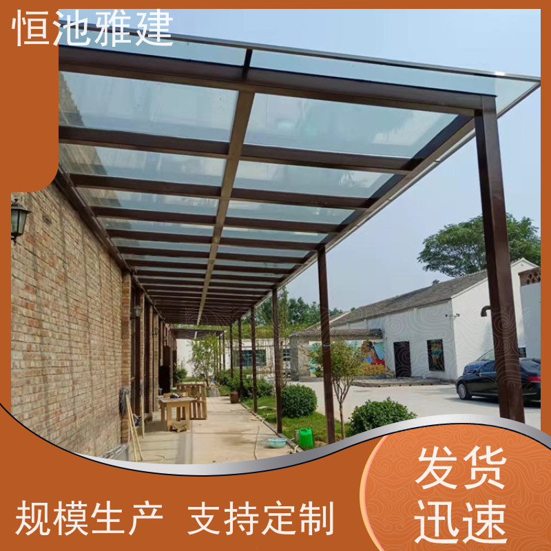 专业封小院 遮阳棚玻璃阳光房露台 北京彩钢房 规格齐全配送及时 厂商