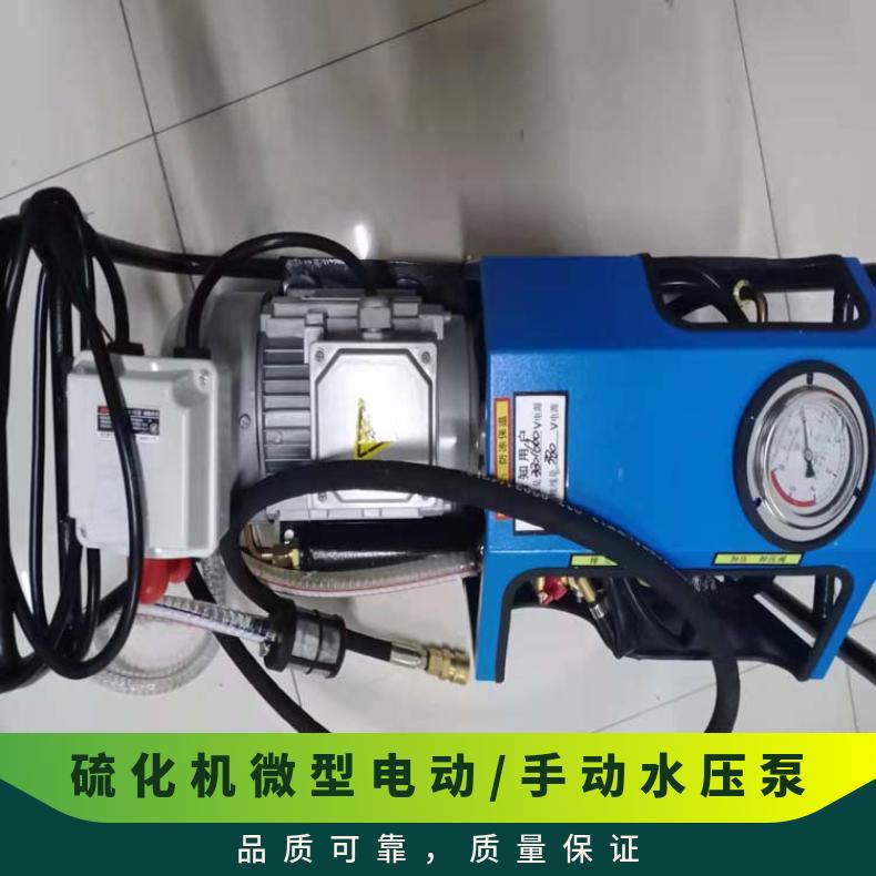 硫化机微型电动/手动水压泵 LB-7X10单缸柱塞试压泵