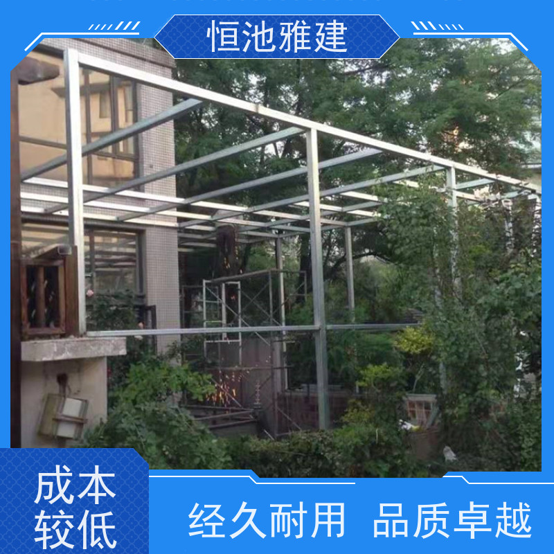 玻璃阳光房露台 屋顶加层 材料施工一站式服务 公司