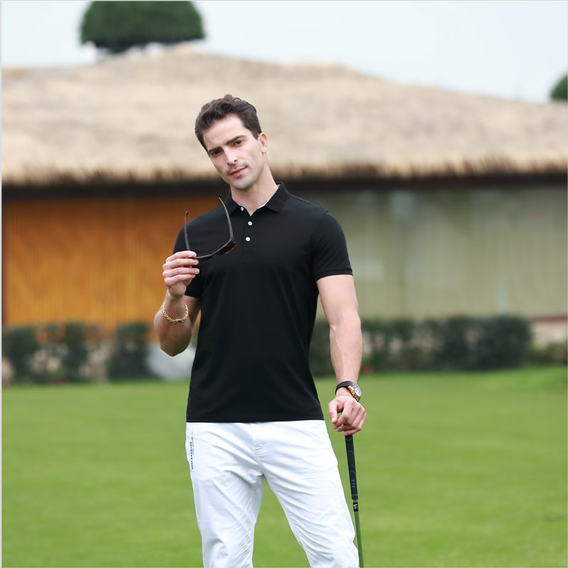 锦丹制服 中|山定制polo衫 免费印LOGO 企业文化衫 团体工装